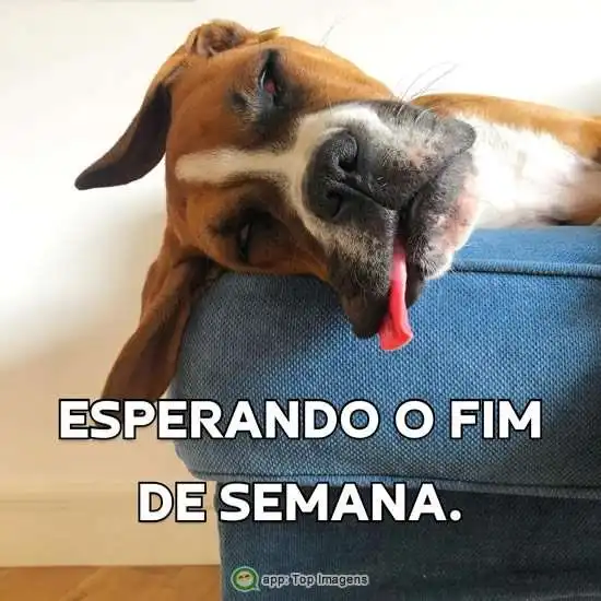 Esperando o fim de semana