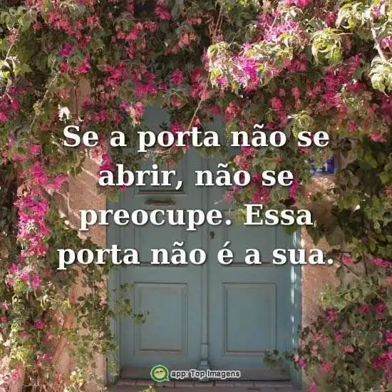 Essa porta não é sua