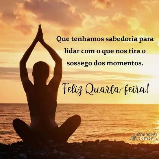 Feliz quarta-feira