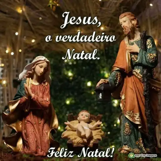 Jesus o verdadeiro Natal