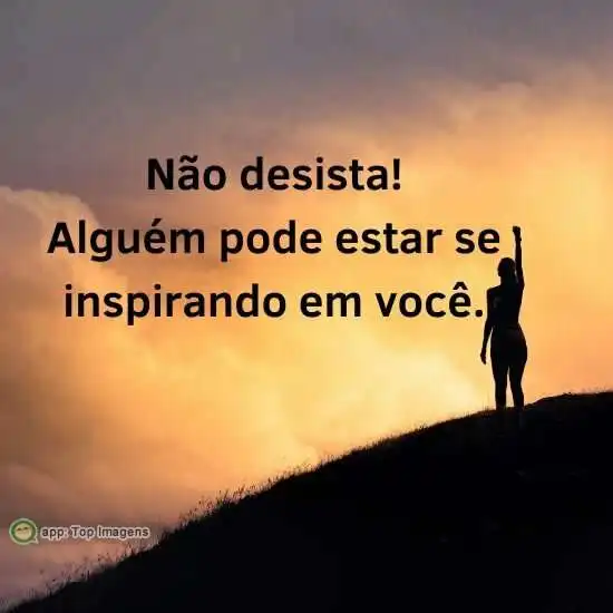Não desista