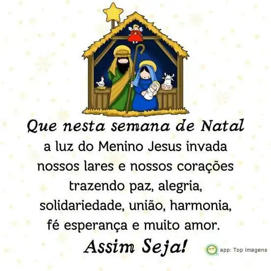 Nesta semana de Natal