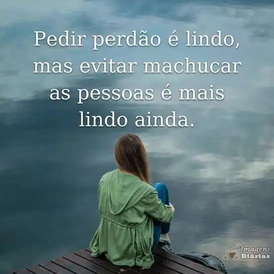 Pedir perdão é lindo