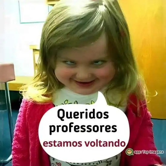 Professores estamos voltando