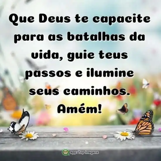 Que Deus te capacite