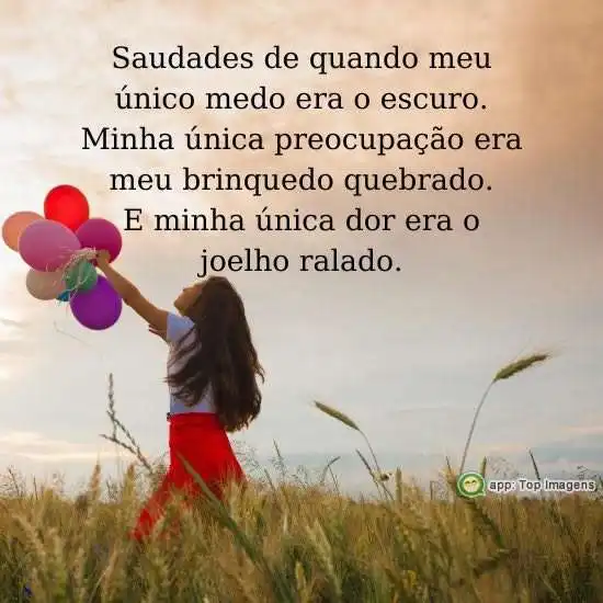 Saudades da infância