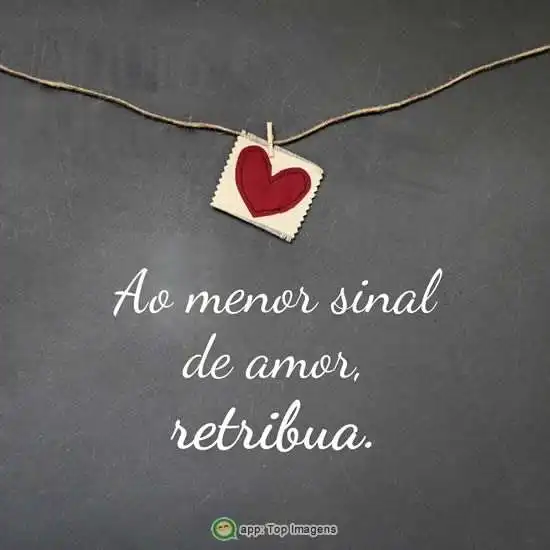 Sinal de amor