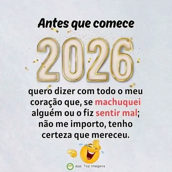 Antes do ano novo