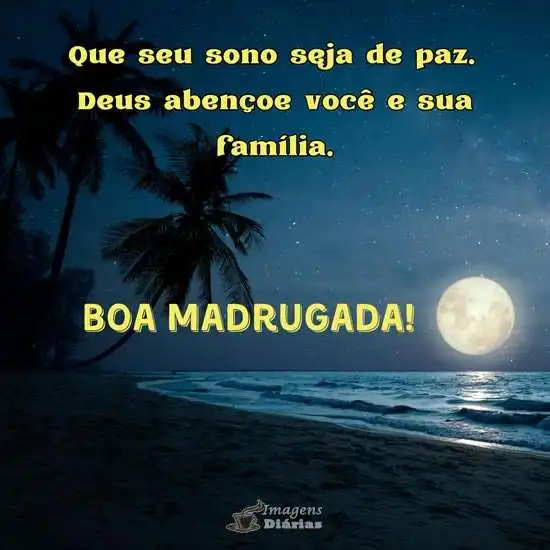 Boa madrugada