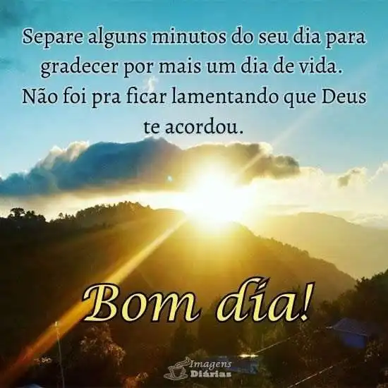 Bom dia