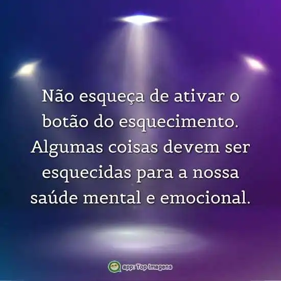 Botão do esquecimento