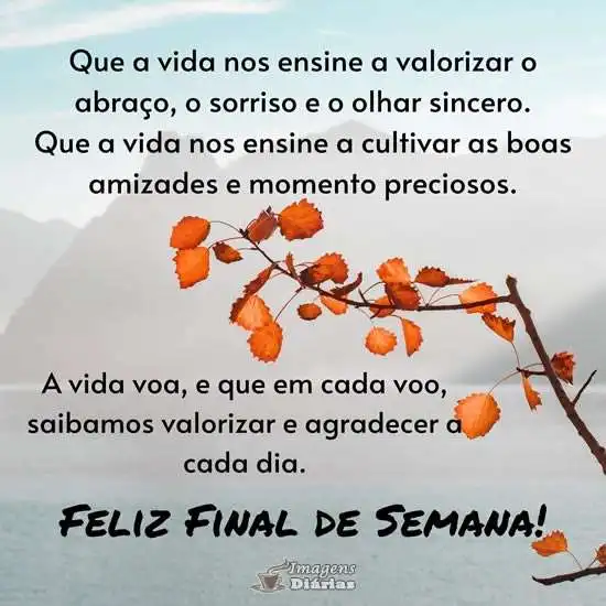 Feliz final de semana