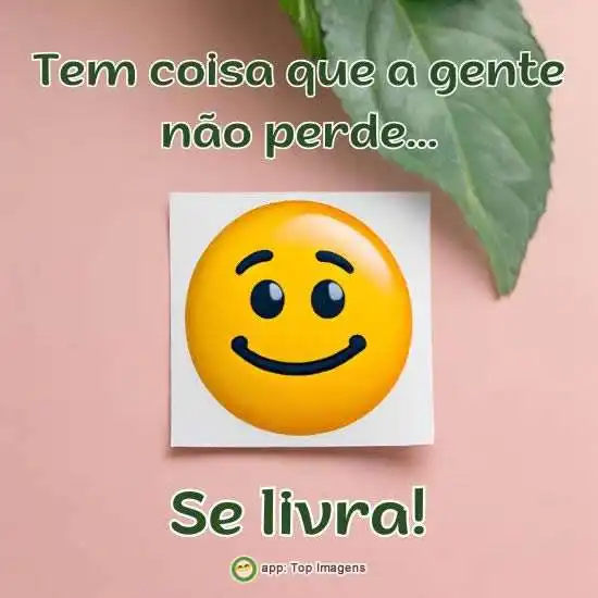 Não perdi, me livrei