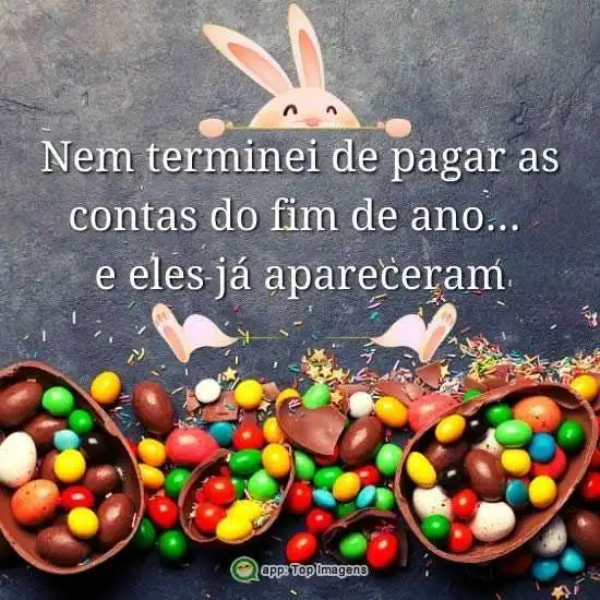 Nervoso com coelho da páscoa