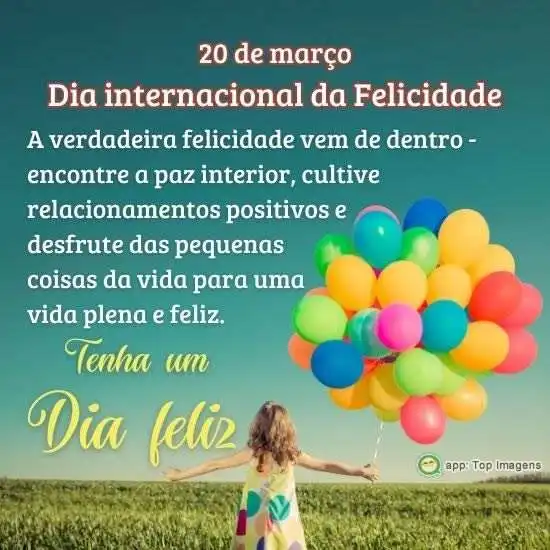 Tenha um feliz dia