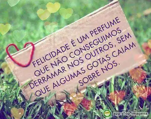 Felicidade é um perfume