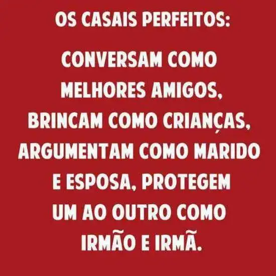 Os casais perfeitos