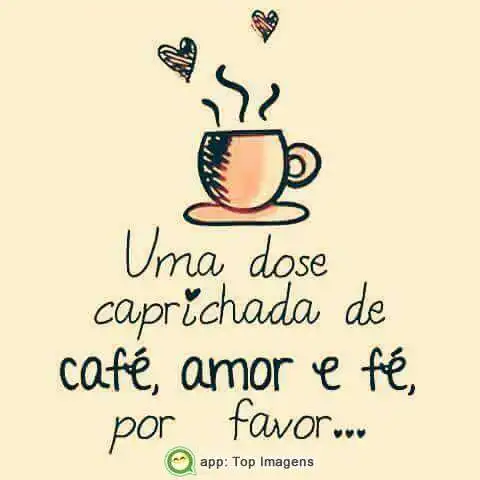 Café, amor e fé