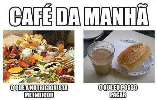 Café da manhã que posso