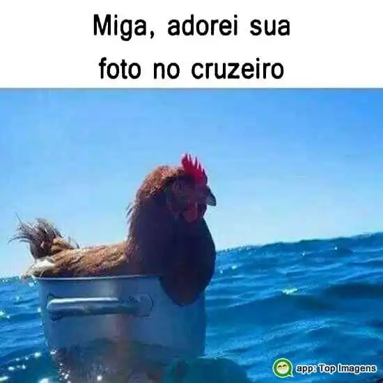 Foto no cruzeiro