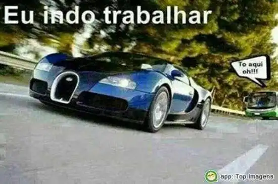 Indo trabalhar