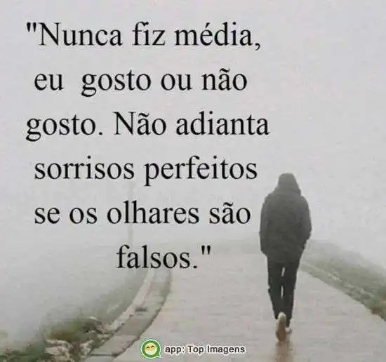 Não adianta sorrisos perfeitos