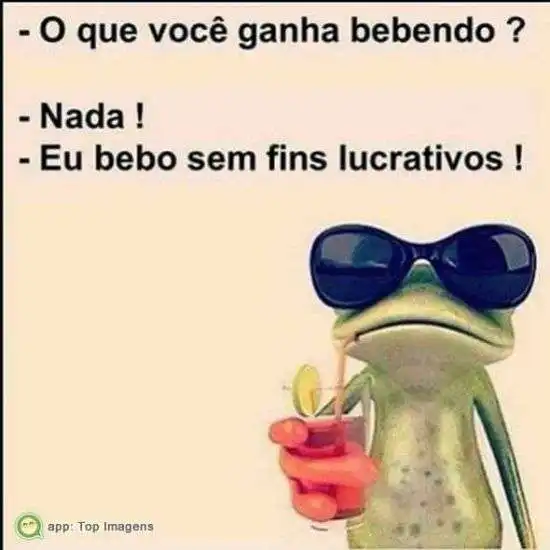 O que ganha bebendo