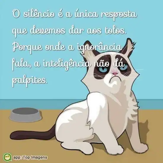 O silêncio é a resposta