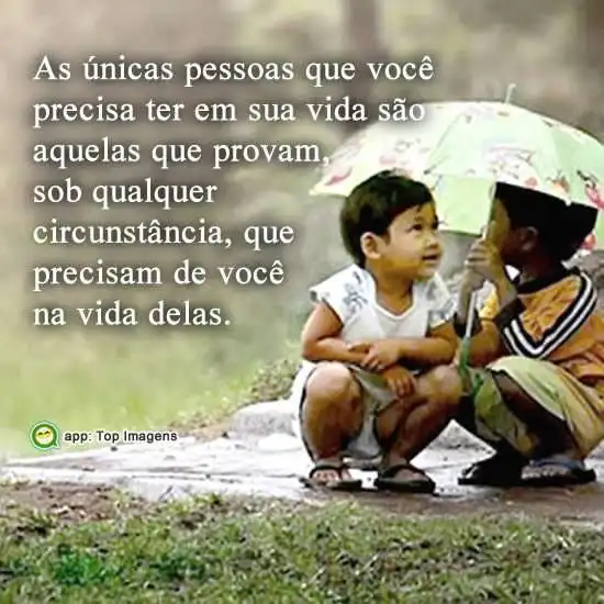 Pessoa que precisa de você