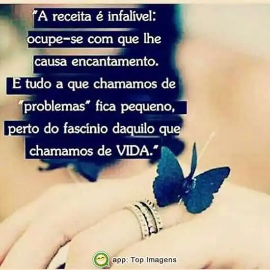 Receita de uma vida infalível