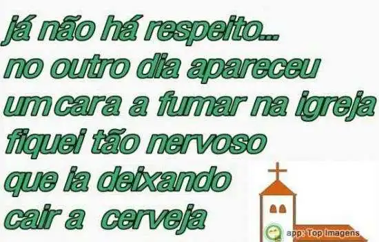 Respeito na igreja