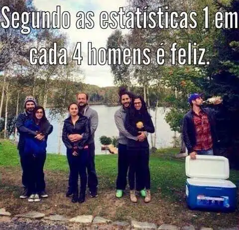 Um em quatro é feliz