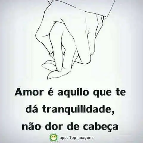 Amor e tranquilidade