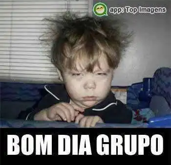 Bom dia grupo