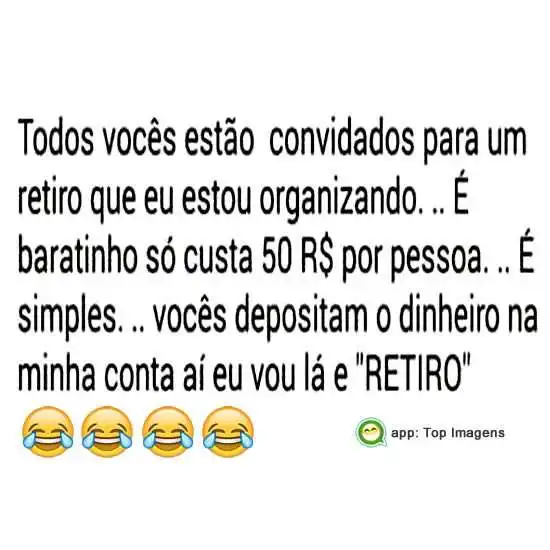 Convite para retiro