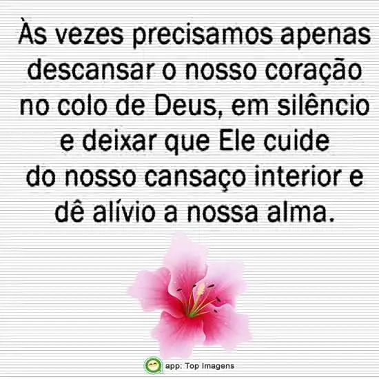 Descansar o coração