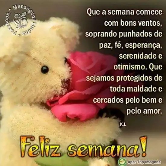 Feliz semana - Imagens Diárias - 2924 Feliz semana - Imagens Diárias - 2924