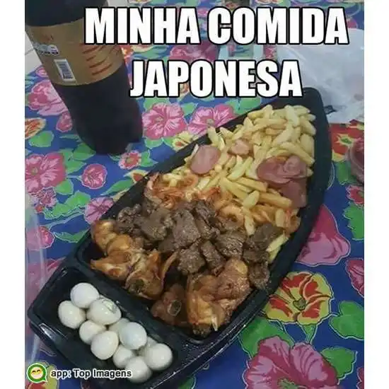 Minha comida japonesa