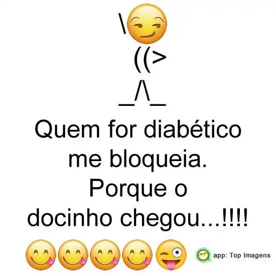 O docinho chegou