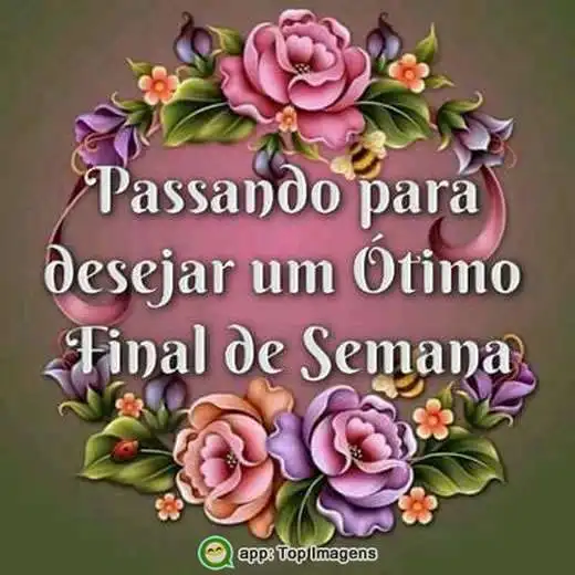 Ótimo fim de semana