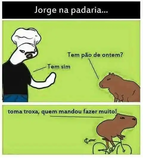 Tem pão de ontem