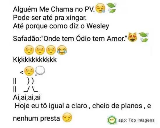 Alguém me chama