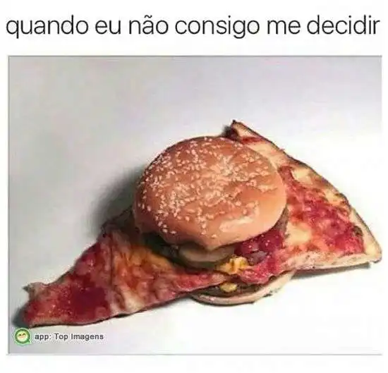 Dúvida em qual comer
