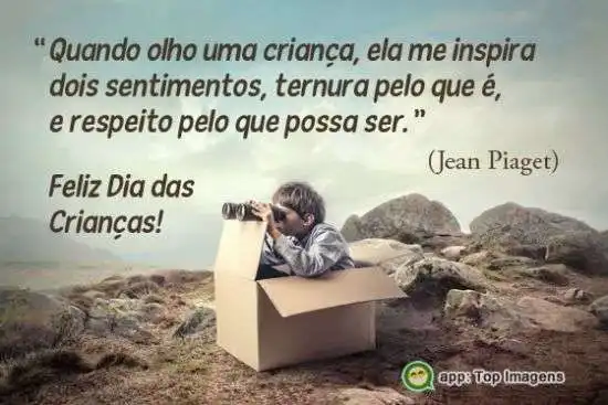 Feliz dia das crianças