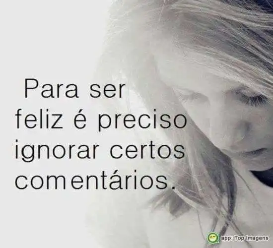 Ignore certos comentários