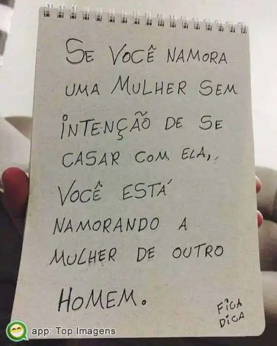 Namoro sem intensão