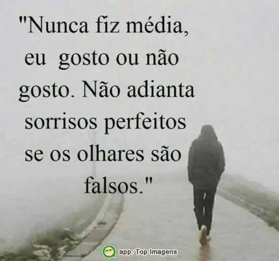 Nunca fiz média