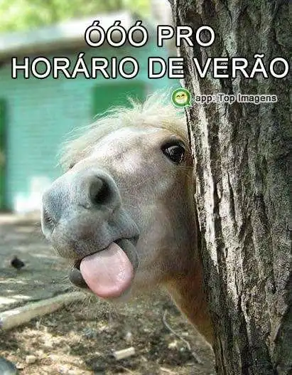 Ó pro horário de verão