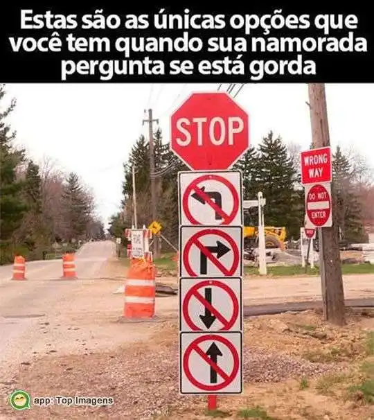 Opções que você tem