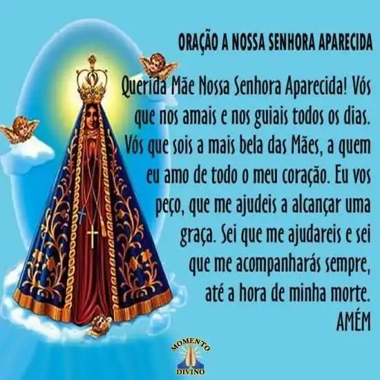 Oração a Nossa Senhora Aparecida